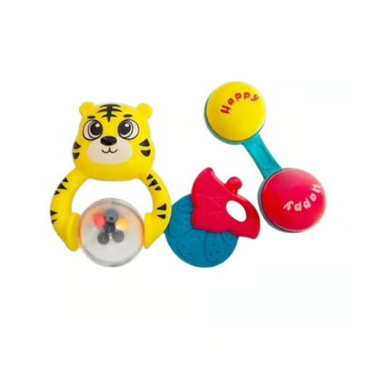 Fablue Baby Rattle Toys Set (Multicolour)