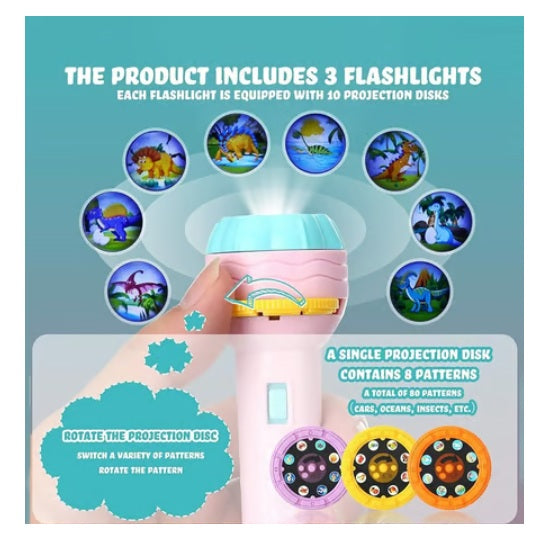 Toyshine Projector Torch Educational Toy